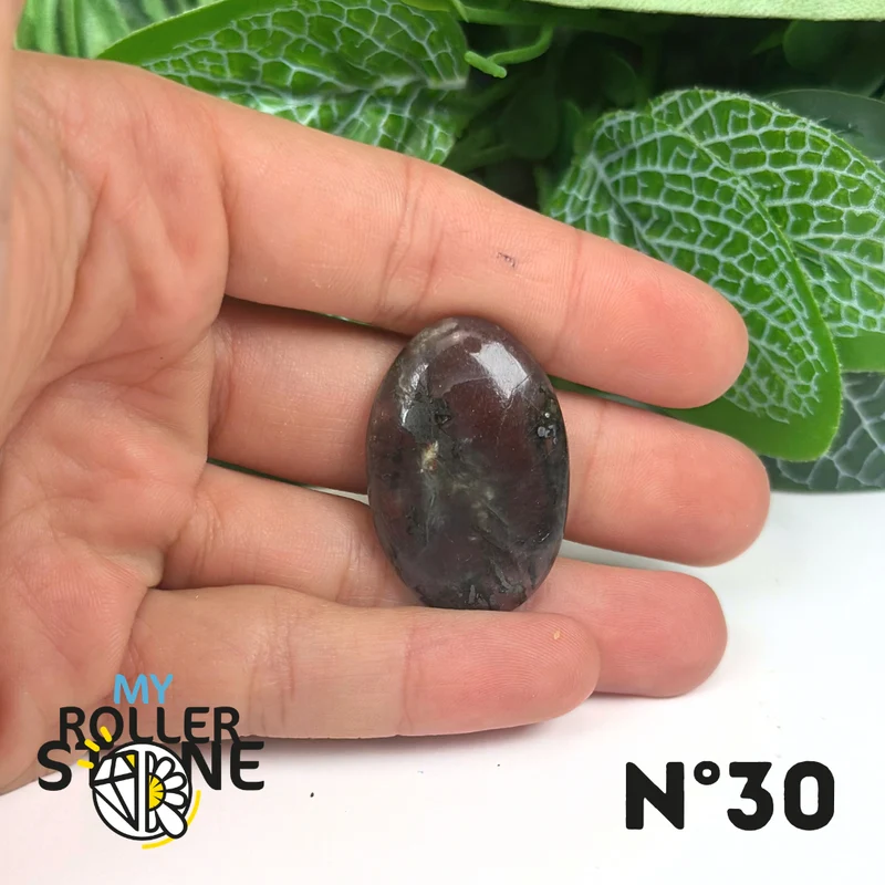 Colgante de iolita y piedra solar (perforado)