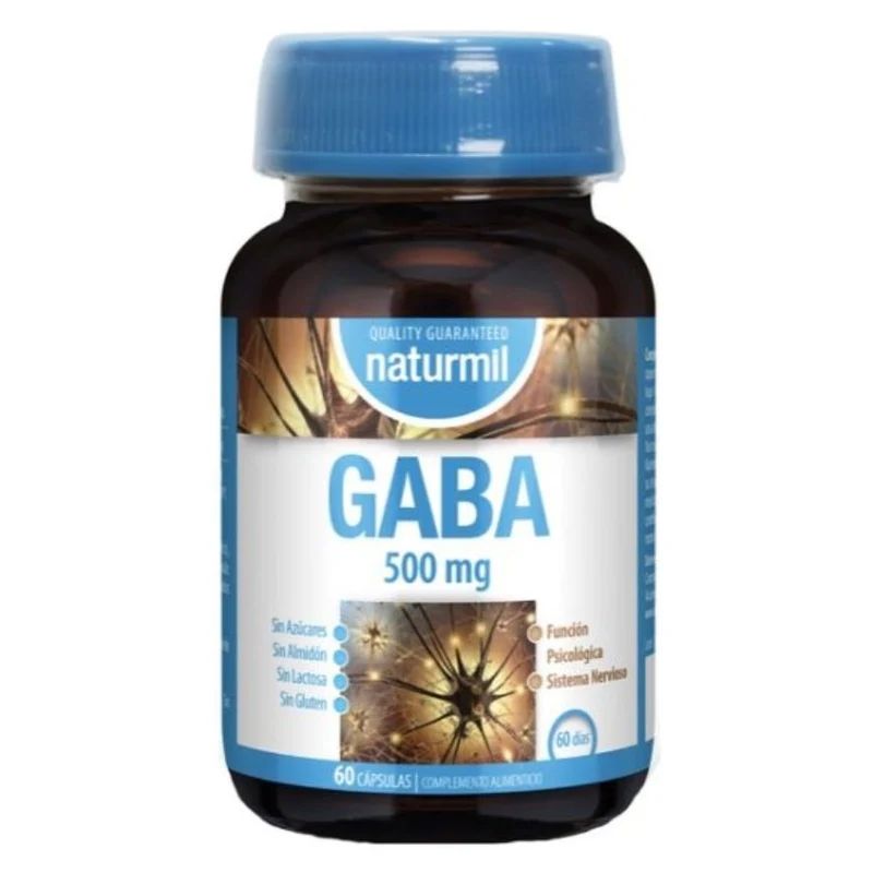 Gaba 500 Mg 60 Cápsulas | Naturmil
