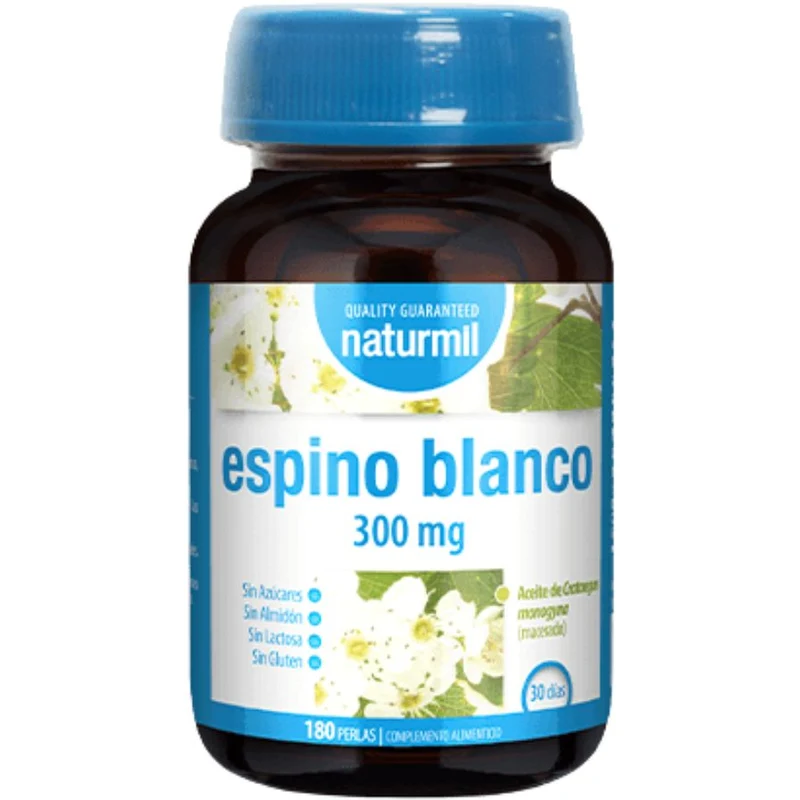 Espino Blanco 300Mg 180 Perlas | Naturmil