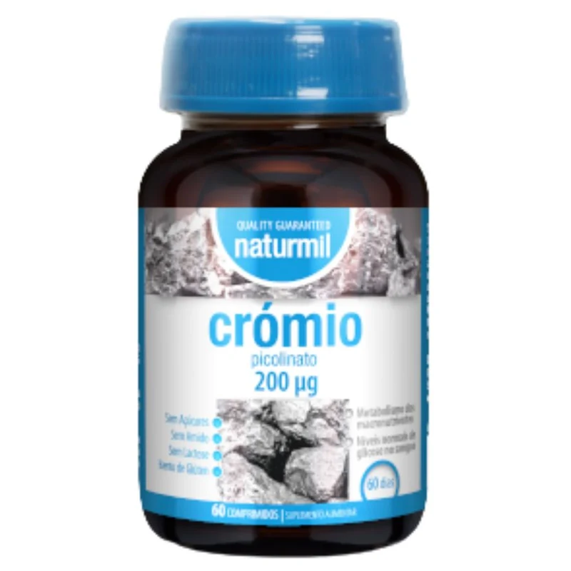 Crómo 200 Ug (Picolinato) 60 Comprimidos | Naturmil
