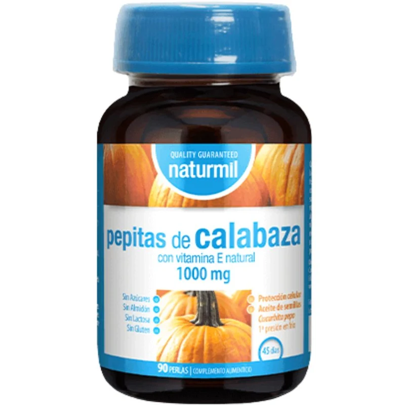 Calabaza (Pepitas) 1000Mg 90 Perlas | Naturmil