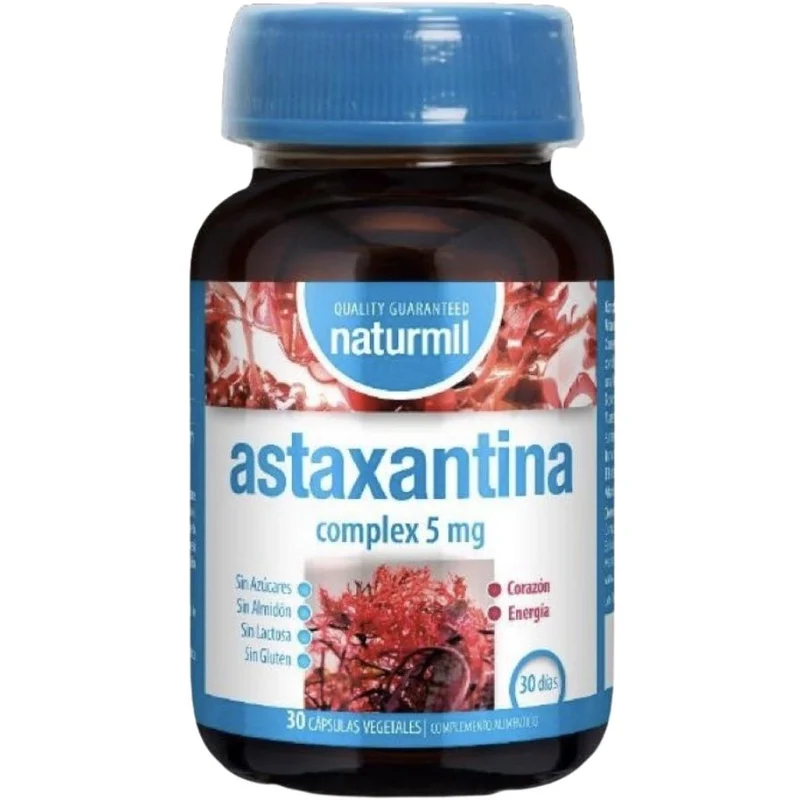Astaxantina Complex 30 Cápsulas | Naturmil