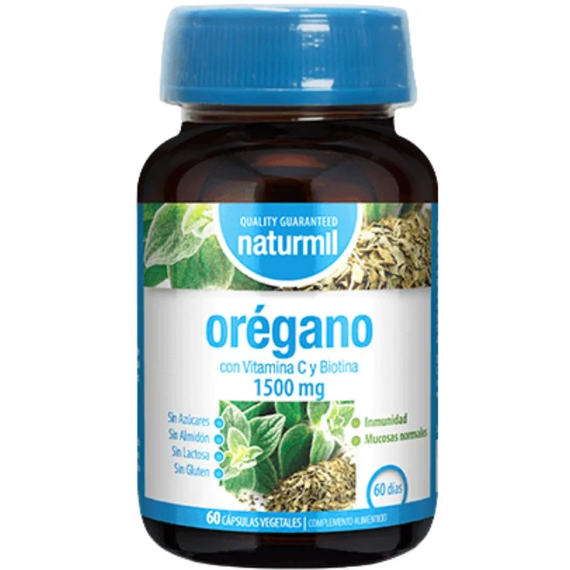 Orégano Complex 1500Mg 60 Cápsulas | Naturmil