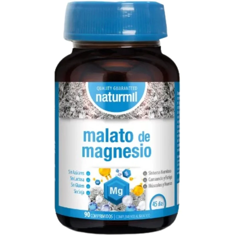 Magnesio (Malato) 90 Comprimidos | Naturmil