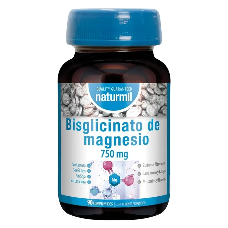 Magnesio (Bisglicinato) 90 Comprimidos | Naturmil