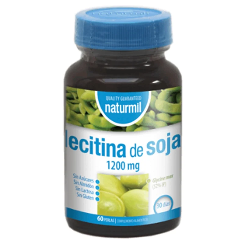 Lecitina De Soja 1200Mg 60 Perlas | Naturmil