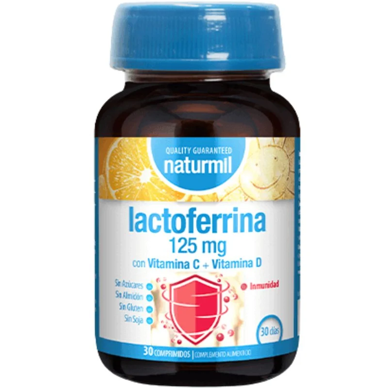 Lactoferrina 125 Mg 30 Comprimidos | Naturmil