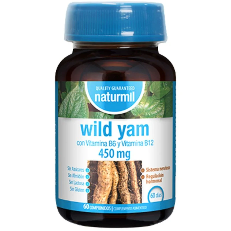 Wild Yam 450Mg 60 Cápsulas | Naturmil