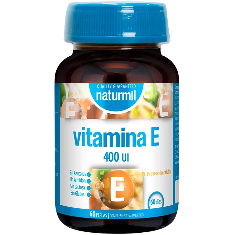 Vitamina E 400 Ui 60 Cápsulas | Naturmil