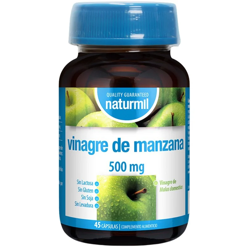Vinagre De Manzana (Sidra) 500Mg 45 Cápsulas | Naturmil