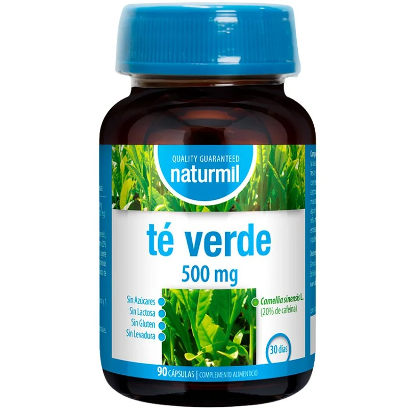Té Verde 500Mg 90 Cápsulas | Naturmil