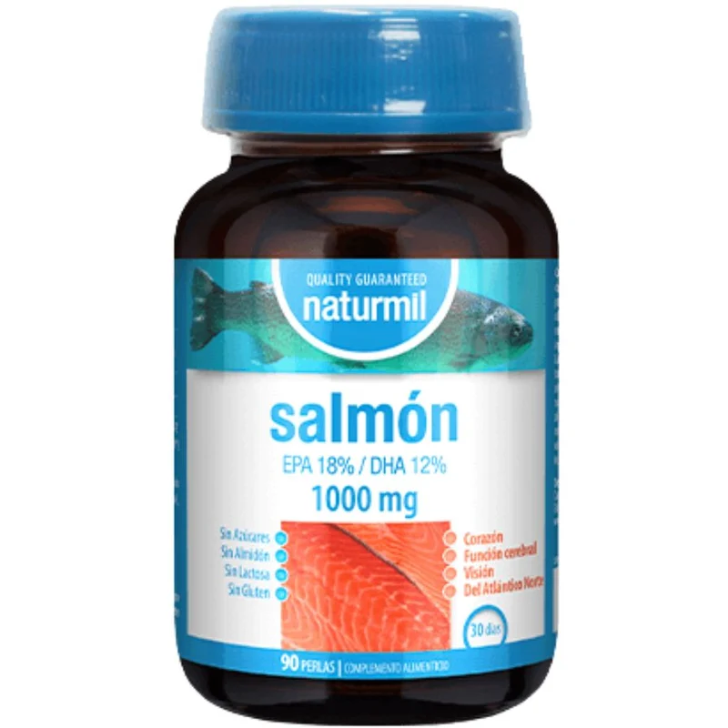 Salmón 1000Mg 90 Perlas | Naturmil