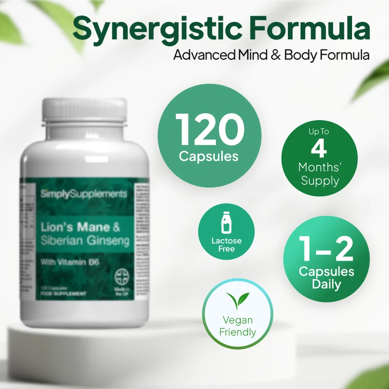 Lion's Mane & Siberian Ginseng