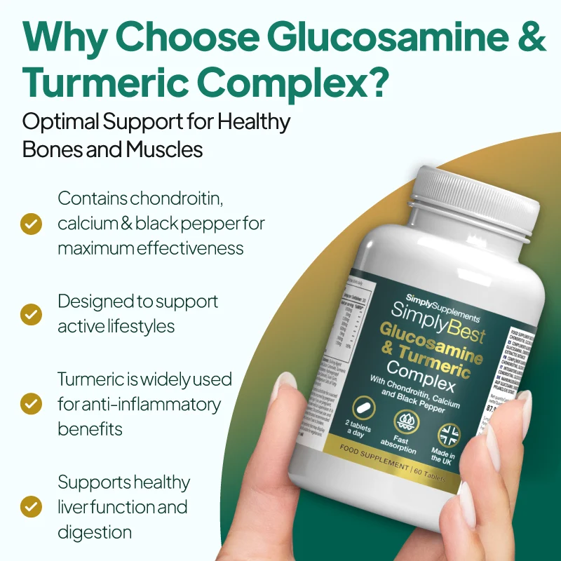 Glucosamine and Turmeric Complex - SimplyBest