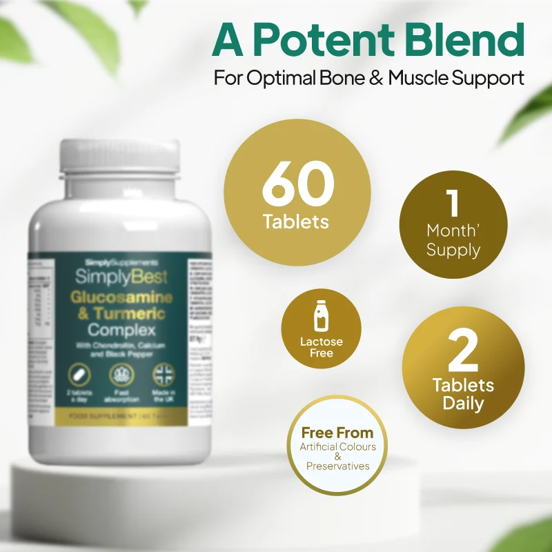 Glucosamine and Turmeric Complex - SimplyBest