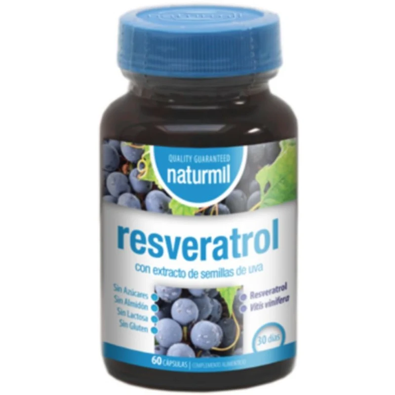 Resveratrol 60 Cápsulas | Naturmil