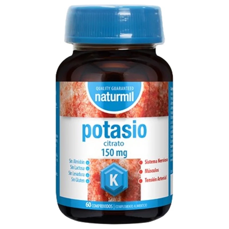 Potasio (Citrato) 150Mg 60 Comprimidos | Naturmil