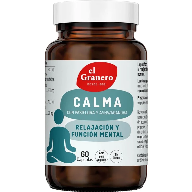 Calma 60 Cápsulas | El Granero Integral
