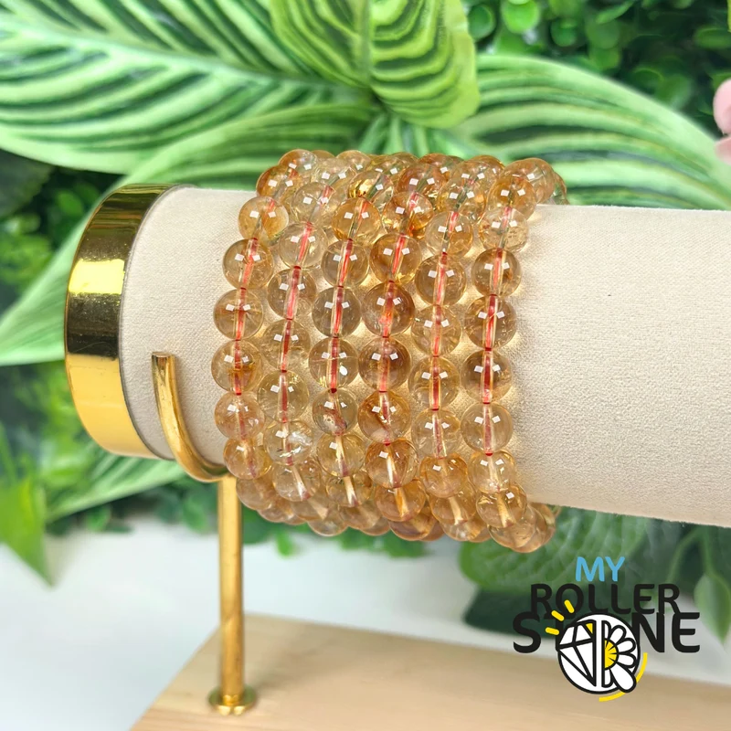 Pulsera de citrino 3A de Brasil