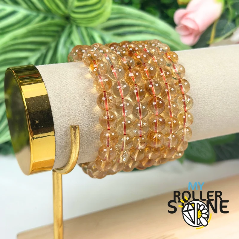 Pulsera de citrino 3A de Brasil
