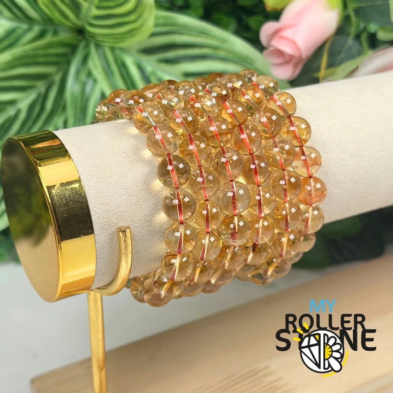 Pulsera de citrino 3A de Brasil