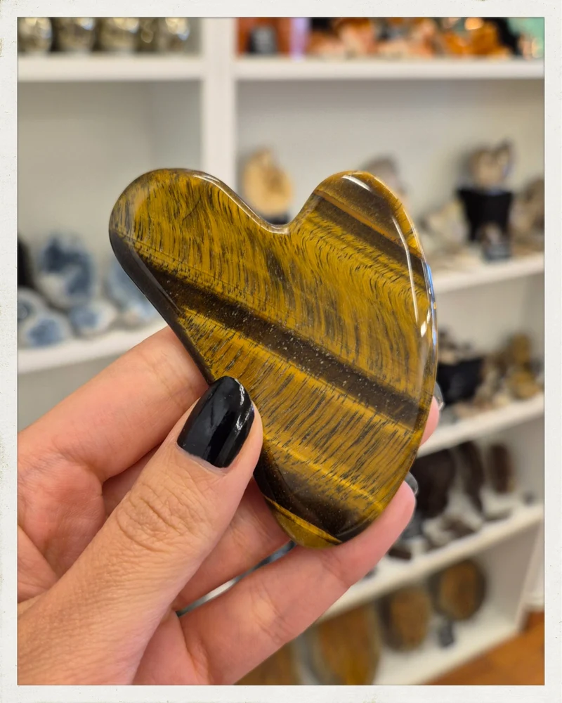 Gua Sha de ojo de tigre