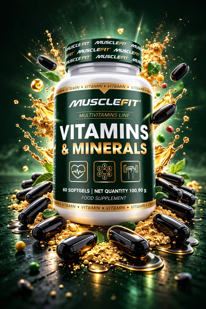 Multivitaminas - MuscleFit │60 cápsulas