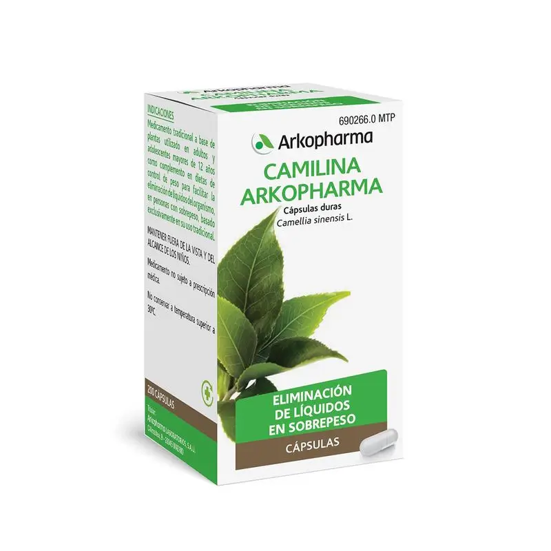 Arkocápsulas Camilina 200 Cápsulas Arkopharma