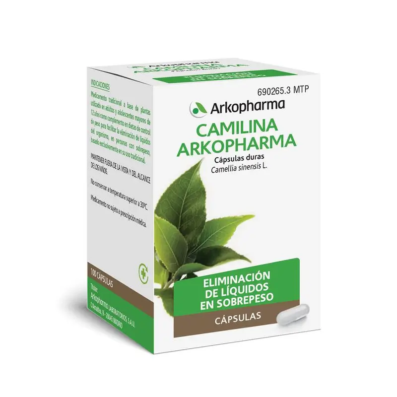 Arkocápsulas Camilina 100 Cápsulas Arkopharma