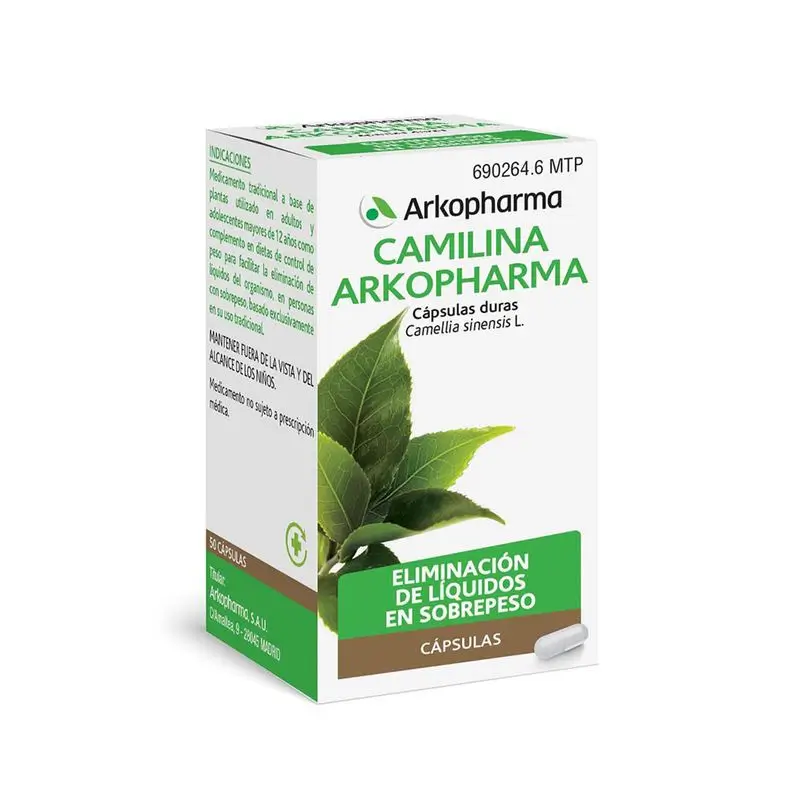 Arkocápsulas Camilina 50 Cápsulas Arkopharma