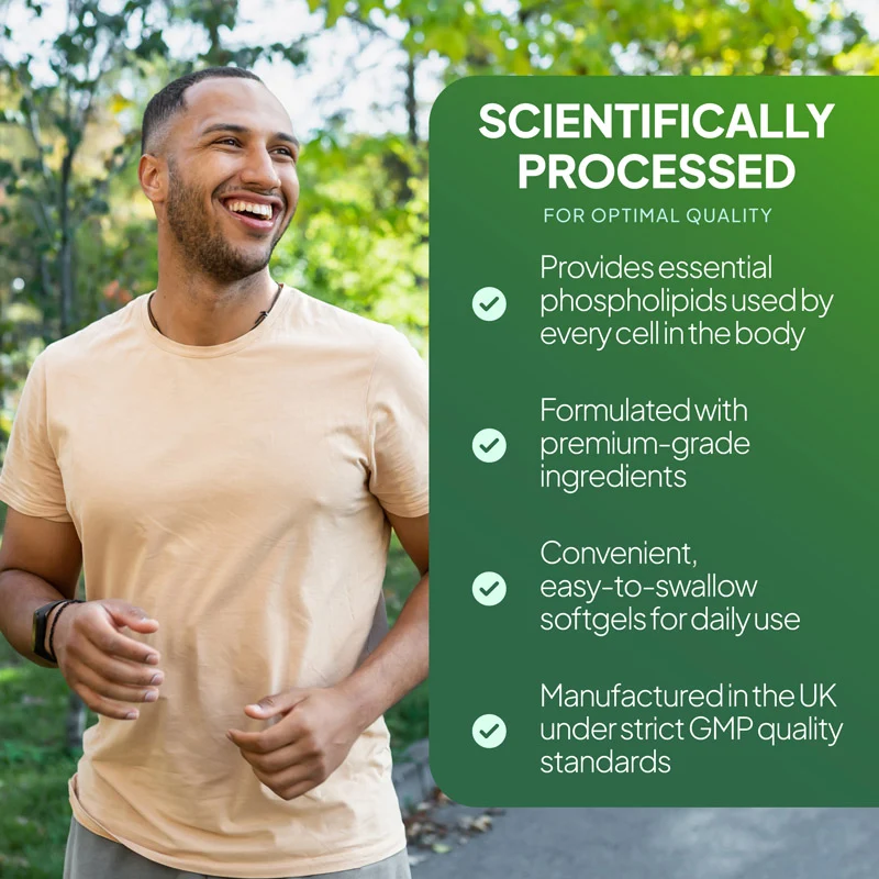 Soya Lecithin Capsules 4,800mg