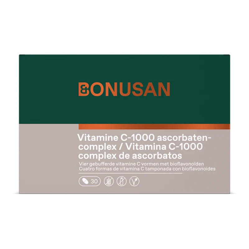 Vitamina C-500 Complex De Ascorbatos 90 Cápsulas | Bonusan