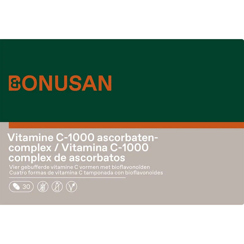 Vitamina C-500 Complex De Ascorbatos 90 Cápsulas | Bonusan