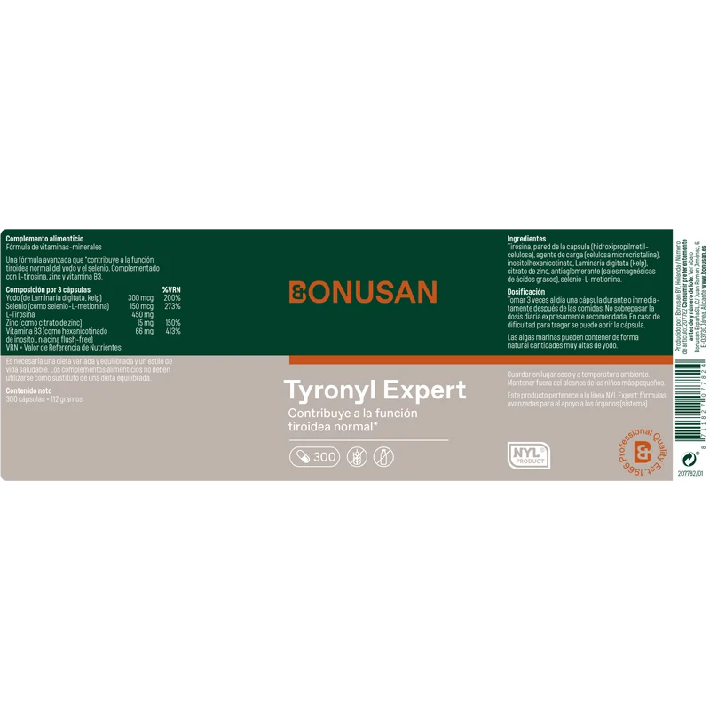 Tyronyl Expert 300 Cápsulas | Bonusan
