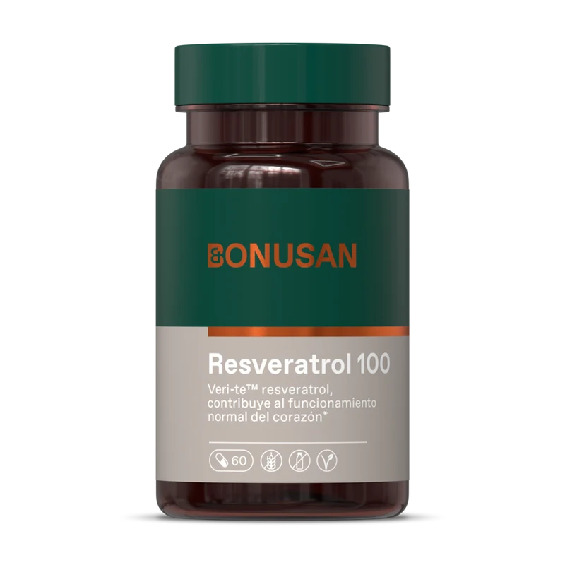 Resveratrol 100 60 Cápsulas | Bonusan