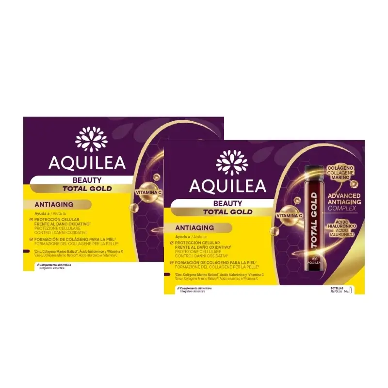 Aquilea Beauty Collagen, 14 Ampollas , pack 2