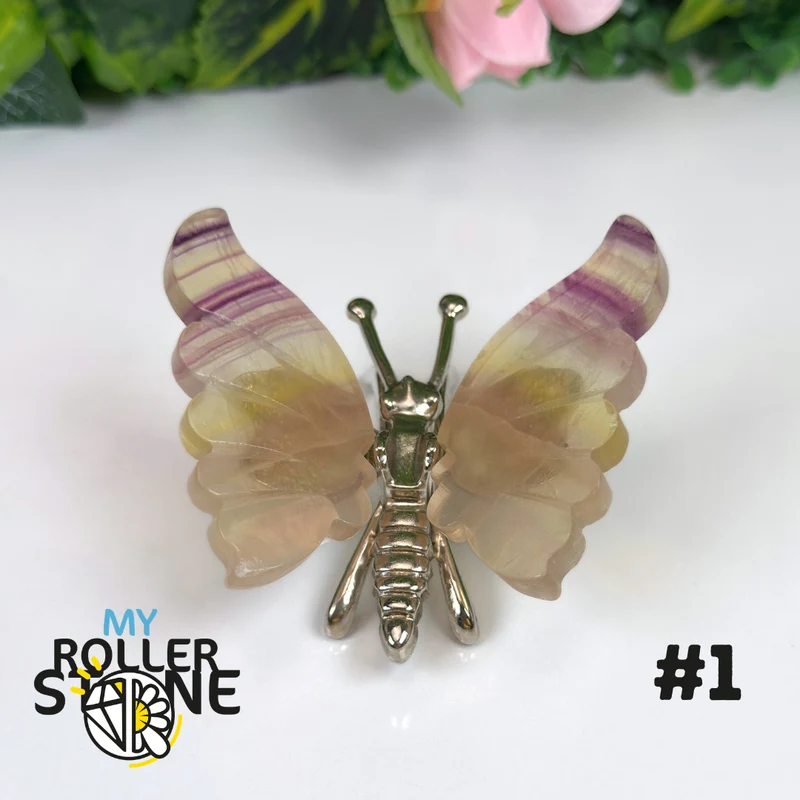 Mariposa de fluorita