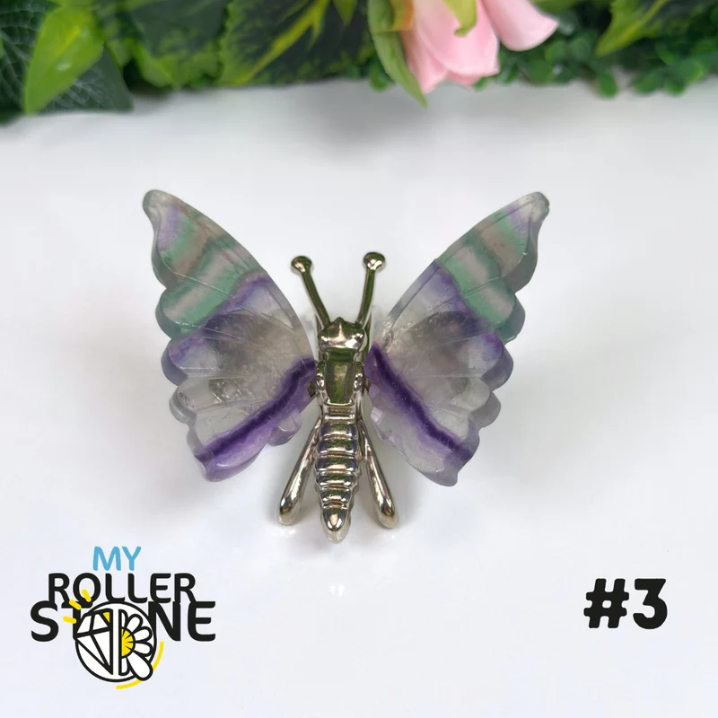 Mariposa de fluorita