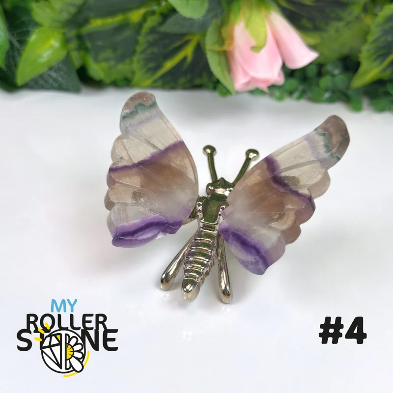 Mariposa de fluorita