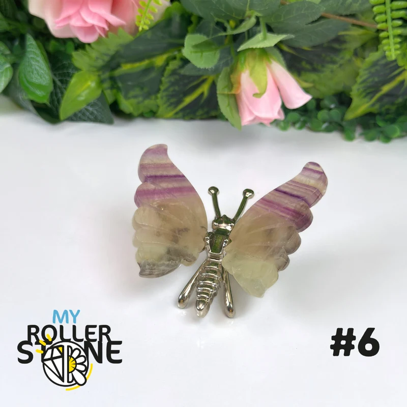 Mariposa de fluorita