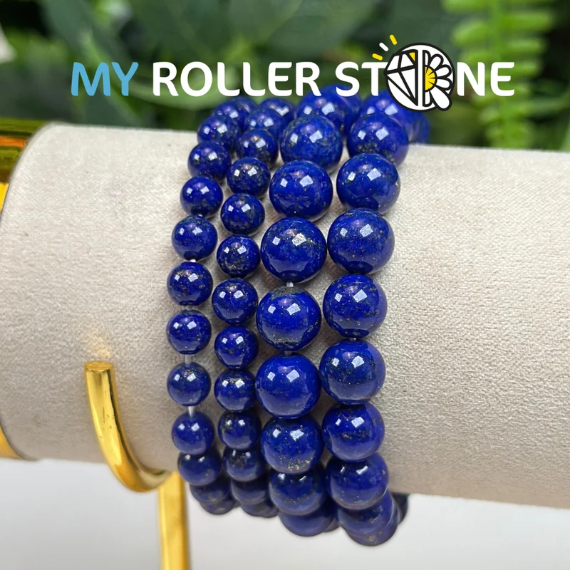 Pulsera de lapislázuli 7A