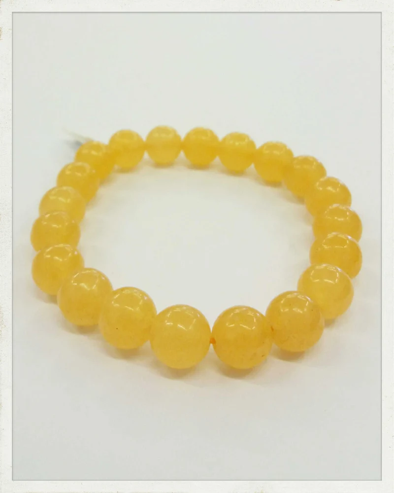 Pulsera de calcita naranja