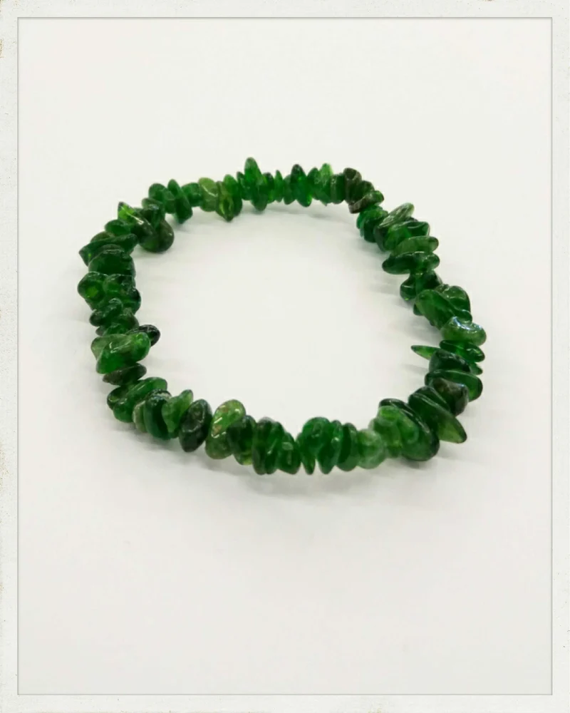 Pulsera de cromodiópsido