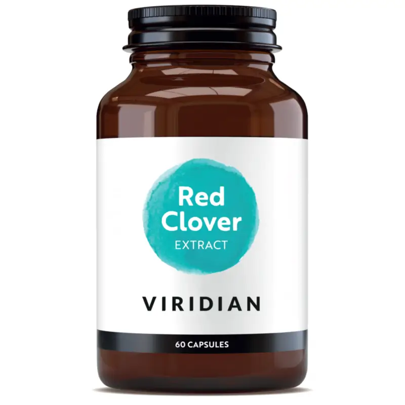 Viridian Plantas Extracto De Trébol Rojo, 60 cápsulas