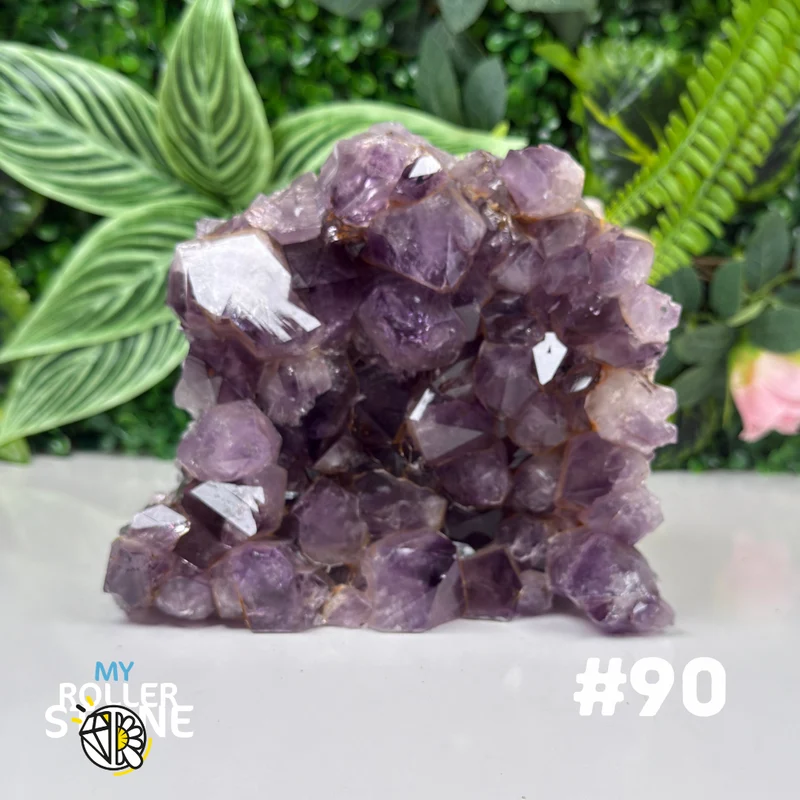 Drusa de amatista n.° 90