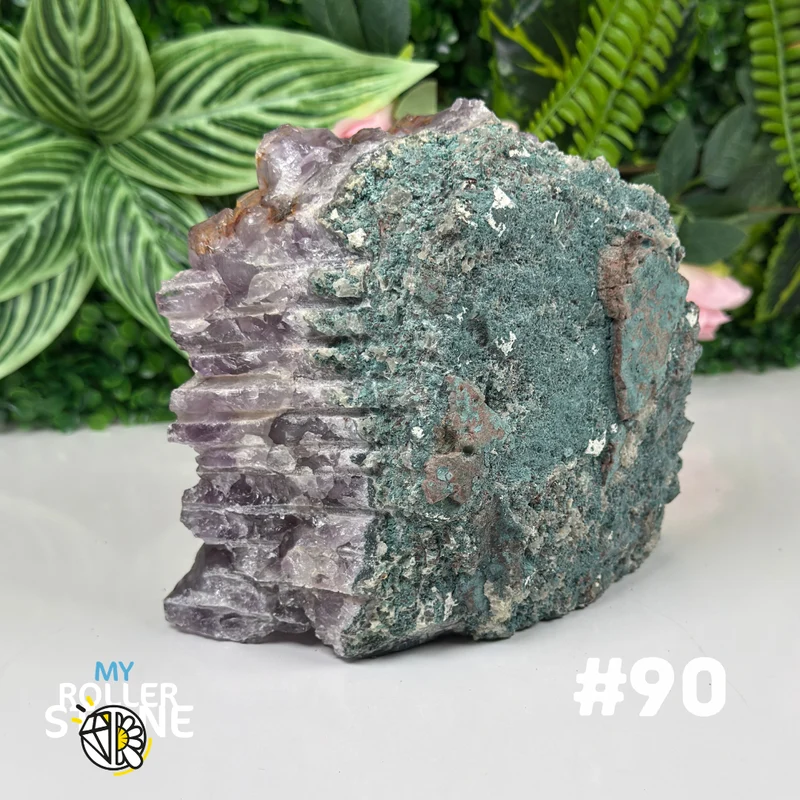 Drusa de amatista n.° 90