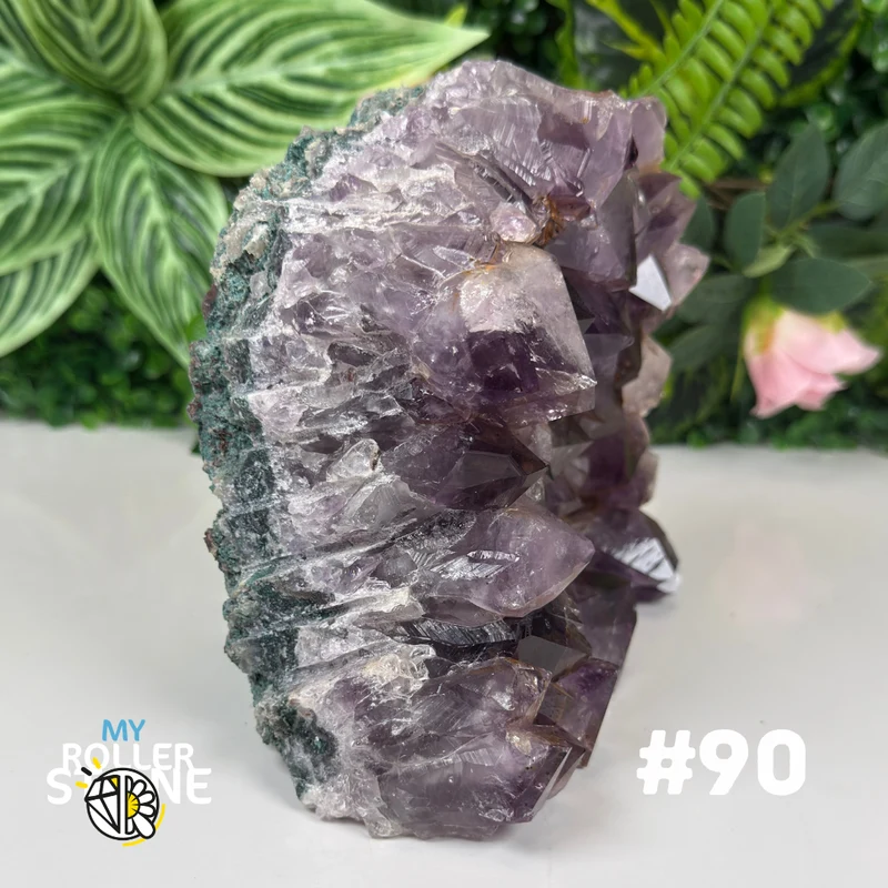Drusa de amatista n.° 90