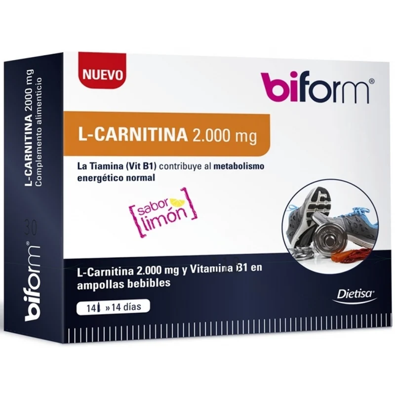 L- Carnitina 2000 Mg 14 Viales | Biform