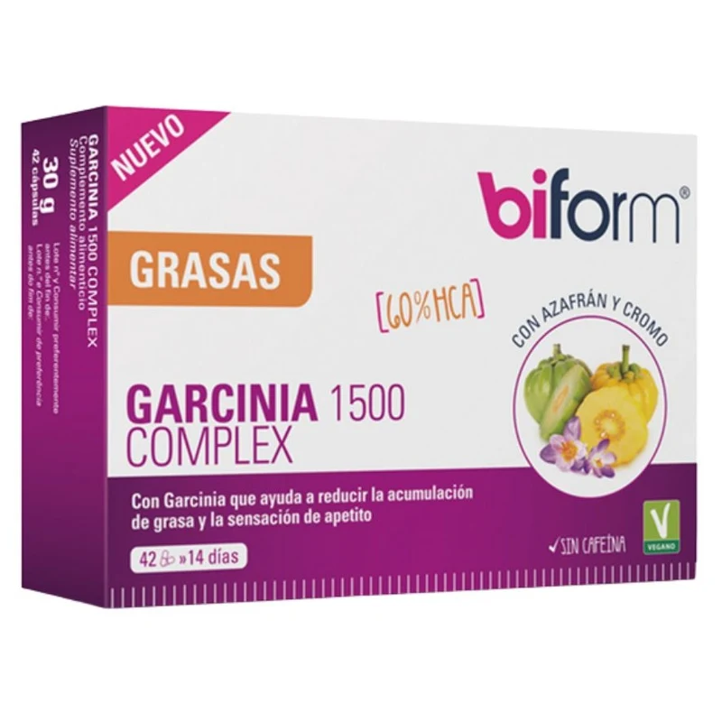 Garcinia 1500 Complex 42 Cápsulas | Biform