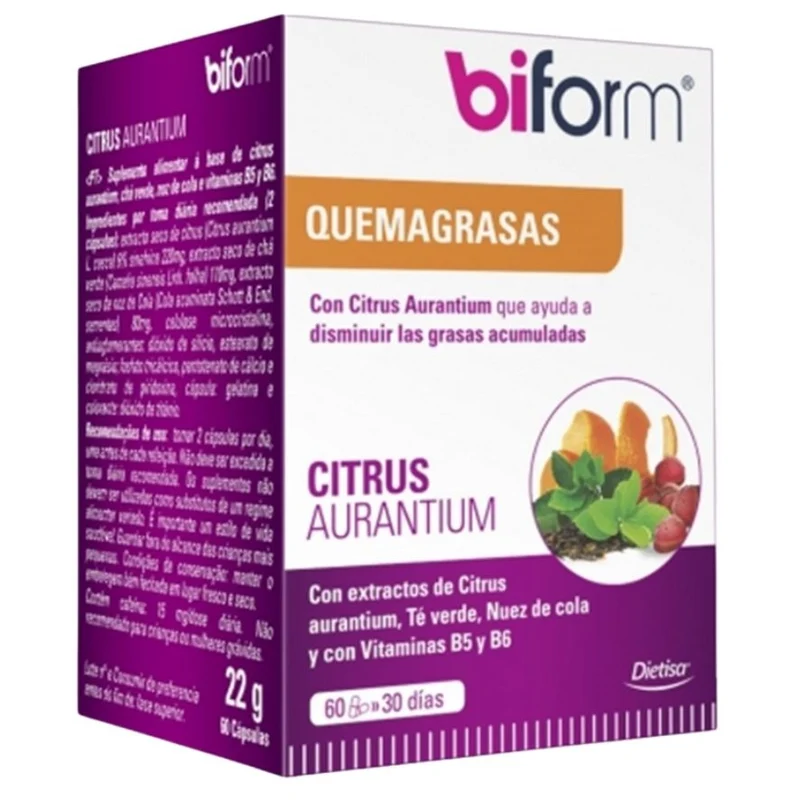 Citrus Aurantium 60 Cápsulas | Biform
